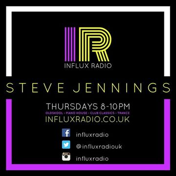 Steve Jennings live @ Influx Radio - Throwback Thursday 10 14th April '17