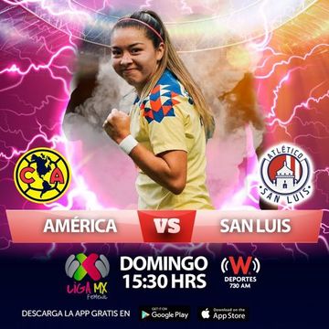 [Radio] América Femenil Vs. Atlético San Luis Femenil [Liga MX] [Femenil] [J12] [W Deportes] [730 AM] [CDMX] [24-03-2024]