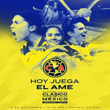 [Radio] América Femenil Vs. Guadalajara Femenil [Liga MX] [Femenil] [Semifinal] [Vuelta] [W Deportes] [730 AM] [CDMX] [19-11-2023]
