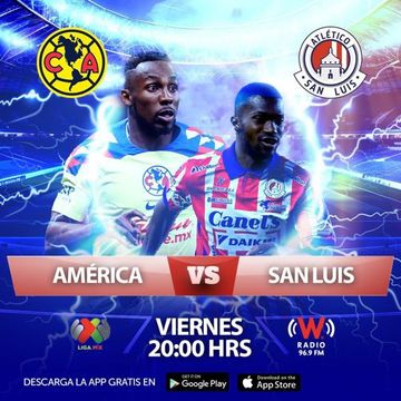 [Radio] América Vs. Atl. San Luis [Liga MX] [J13] [W Radio] [96.9 FM] [CDMX] [29-03-2024]