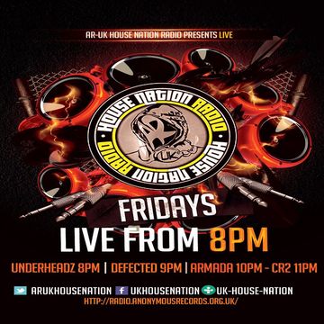 UnderHeadz - Live on AR:UK House Nation Radio - Nov 27th 2015