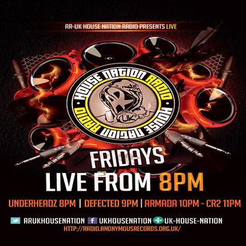 UnderHeadz - Live on AR:UK House Nation Radio - Jan 1st 2016