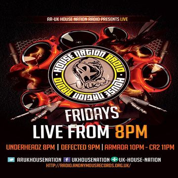 UnderHeadz - Live on AR:UK House Nation Radio - March 11th 2016