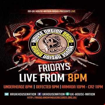 UnderHeadz - Live on AR:UK House Nation Radio - May 6th 2016 