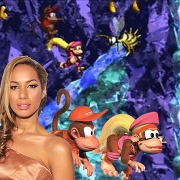 Trouble in a snow bound land - Leona Lewis vs Donkey Kong