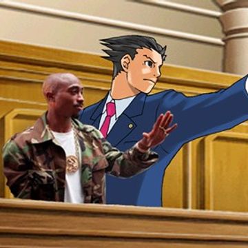 Phoenix Wright vs Tupac - Tell the Black Truth