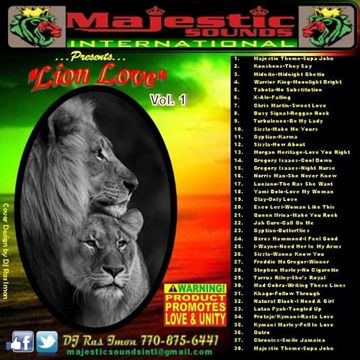 Lion Love: Vol. 1 Majestic Sounds International by DJ Ras Imon