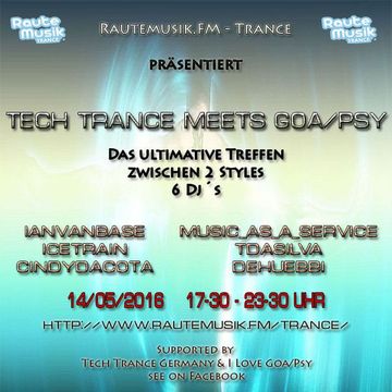 Icetrain Live in the Mix - Tech Trance meets GoaPsy 14.5.16