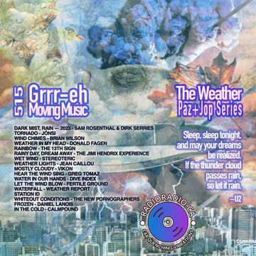 The Weather by DjGrrr-eh – DJG515 from the Paz+Jop Series