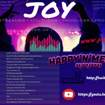 [ Trance & Twitch ] HAPPY'N'MELODY 31 01 2020 mixed by JOY