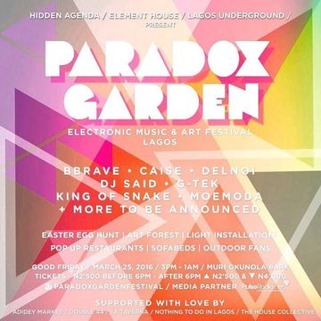 Paradox Garden Live dj set