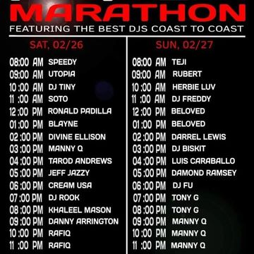 face the bass records marathon  02 26 2022