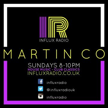 dj martin CO 8th jan 2017 influx radio