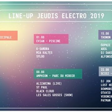  Les Jeudis Electro - Amphion France - 2019.08.08 - Part1 