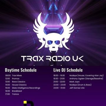 Anthony Ogden - Garage and Bassline live on Trax Radio UK - 12/08/2022