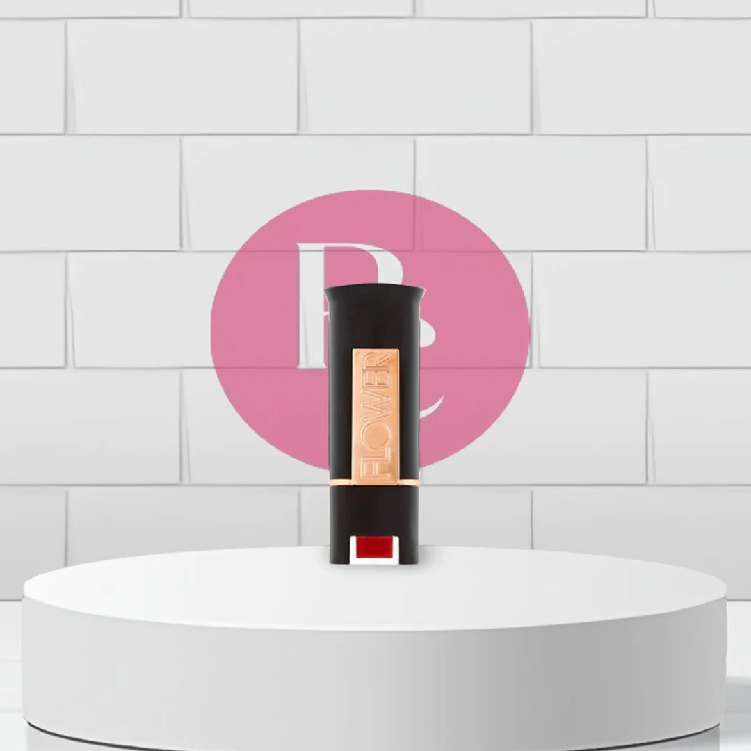 Flower Beauty Kiss Stick Lápiz labial de alto brillo - Rose Bud