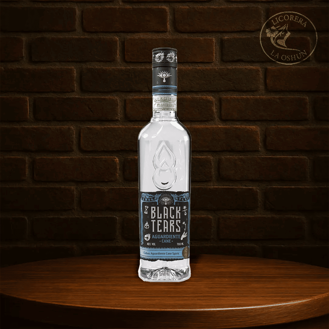 Ron BLACK TEARS Aguardiente (700 ml)