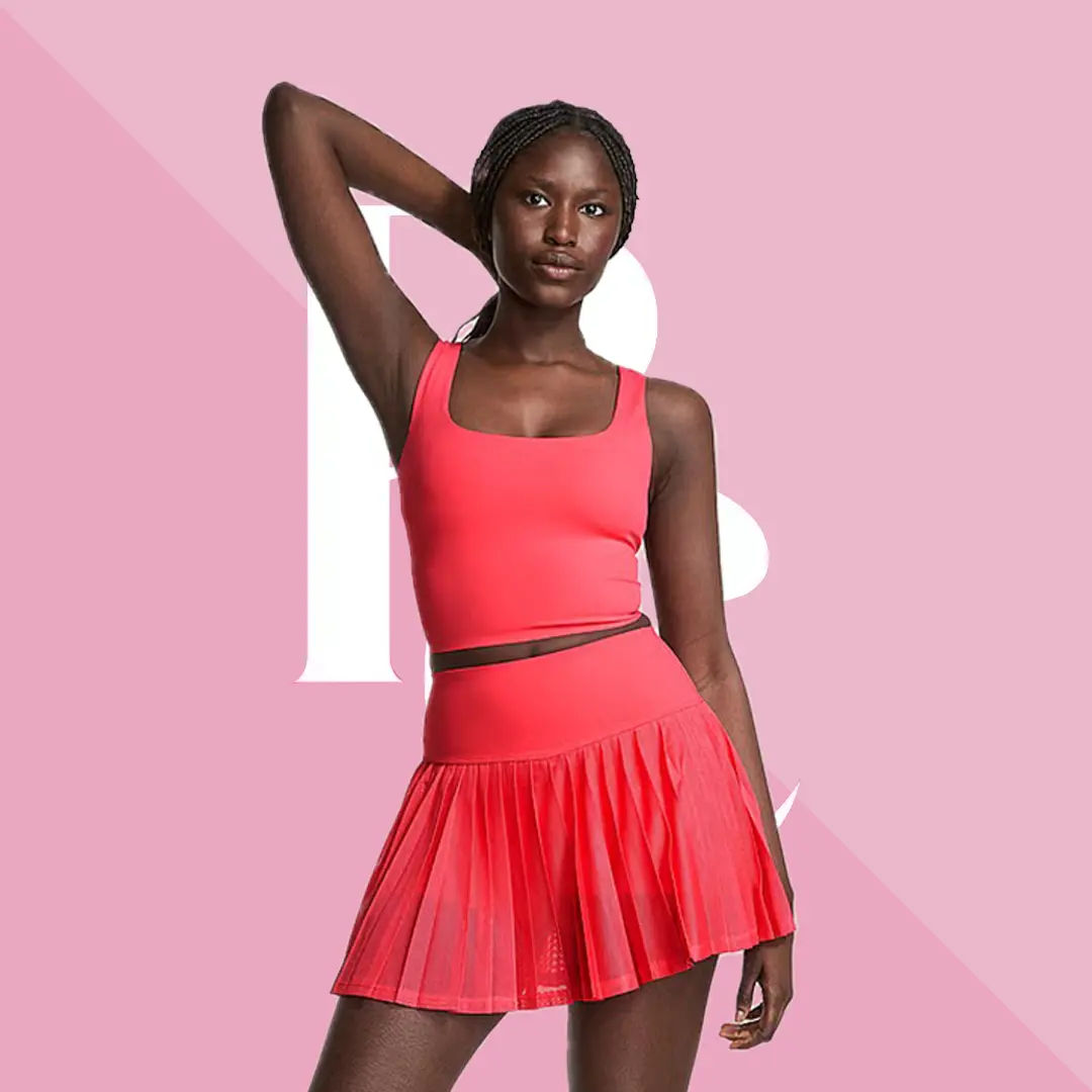 Victoria's Secret Top Deportivo con Corte Cuadrado