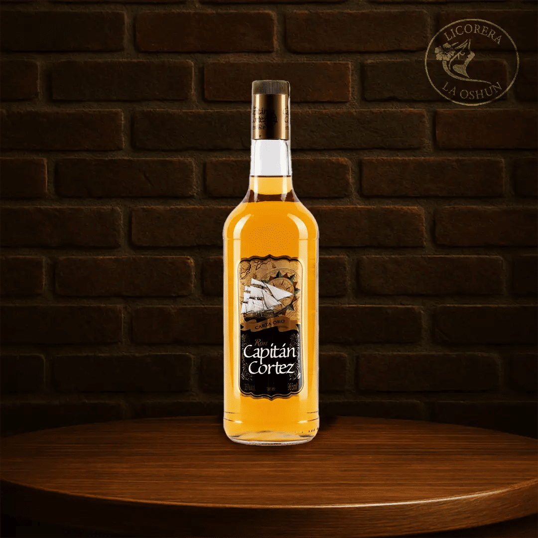 Ron Capitan Cortez Carta Oro 1L