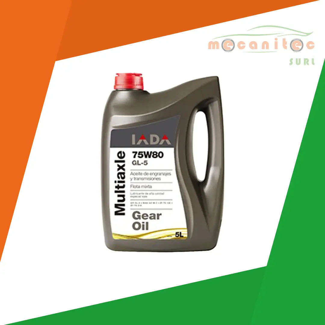 IADA, Aceite caja mecánica MULTIAXLE 75W80 GL-5, (5 Litros)