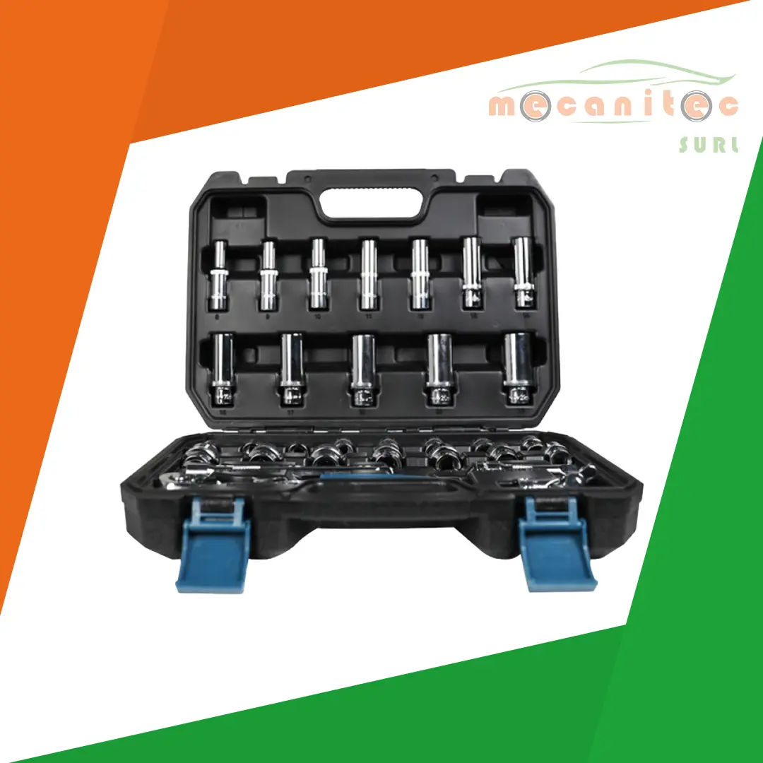 IUNKE, Set de Herramientas 10 mm Cubos 31 pcs