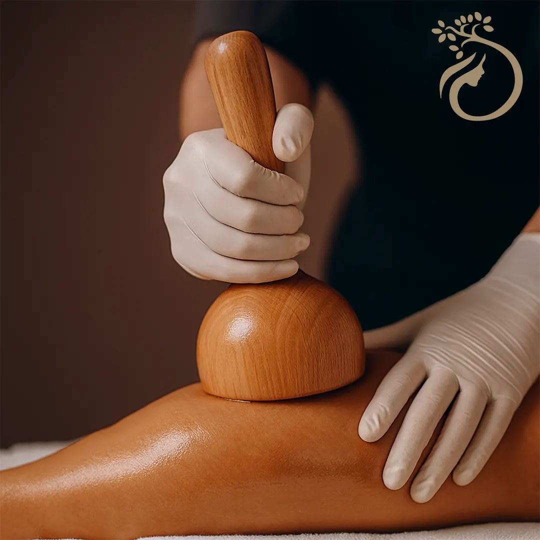 Masaje Reductor Anticelulítico en muslo