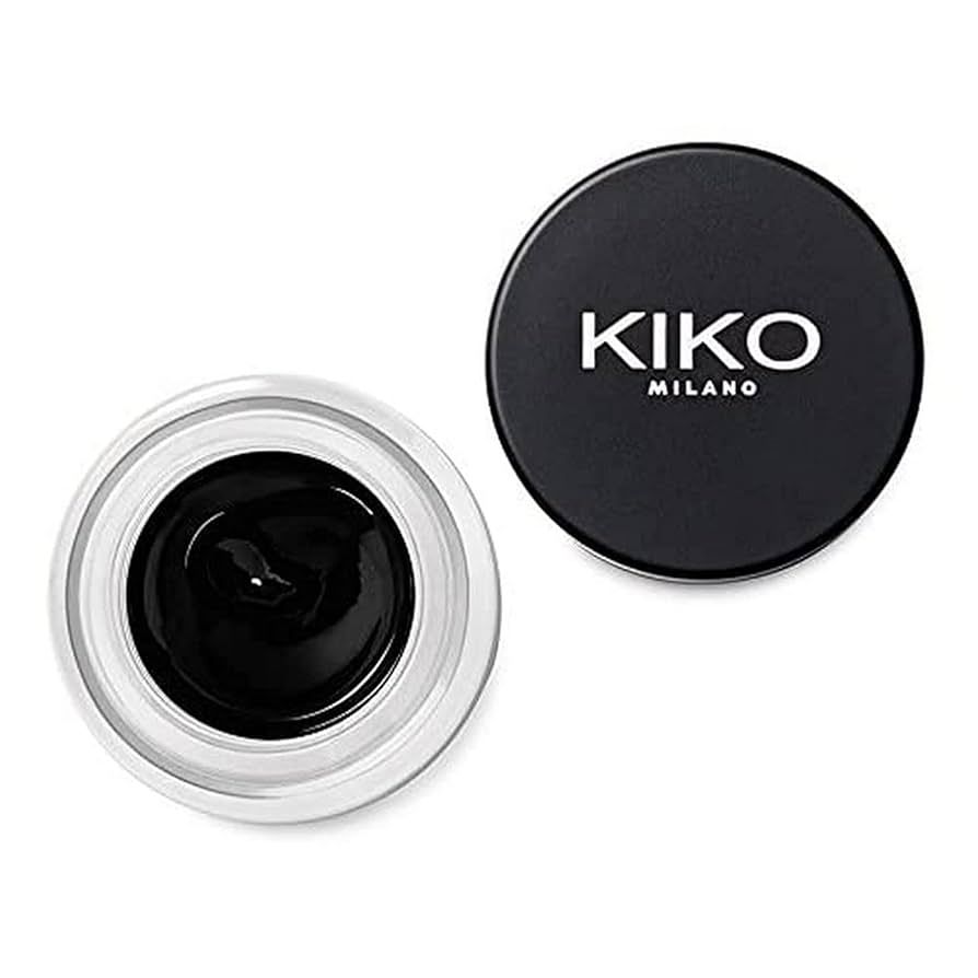 Delineador en gel negro kiko 