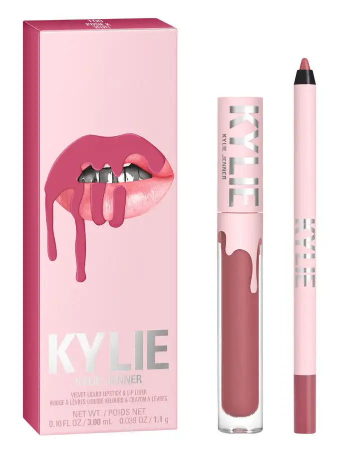 Set de labial y delineador kylie