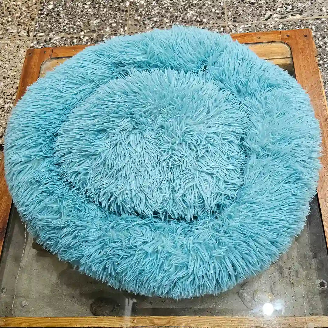 Cama Redonda Suave para Perros Grandes