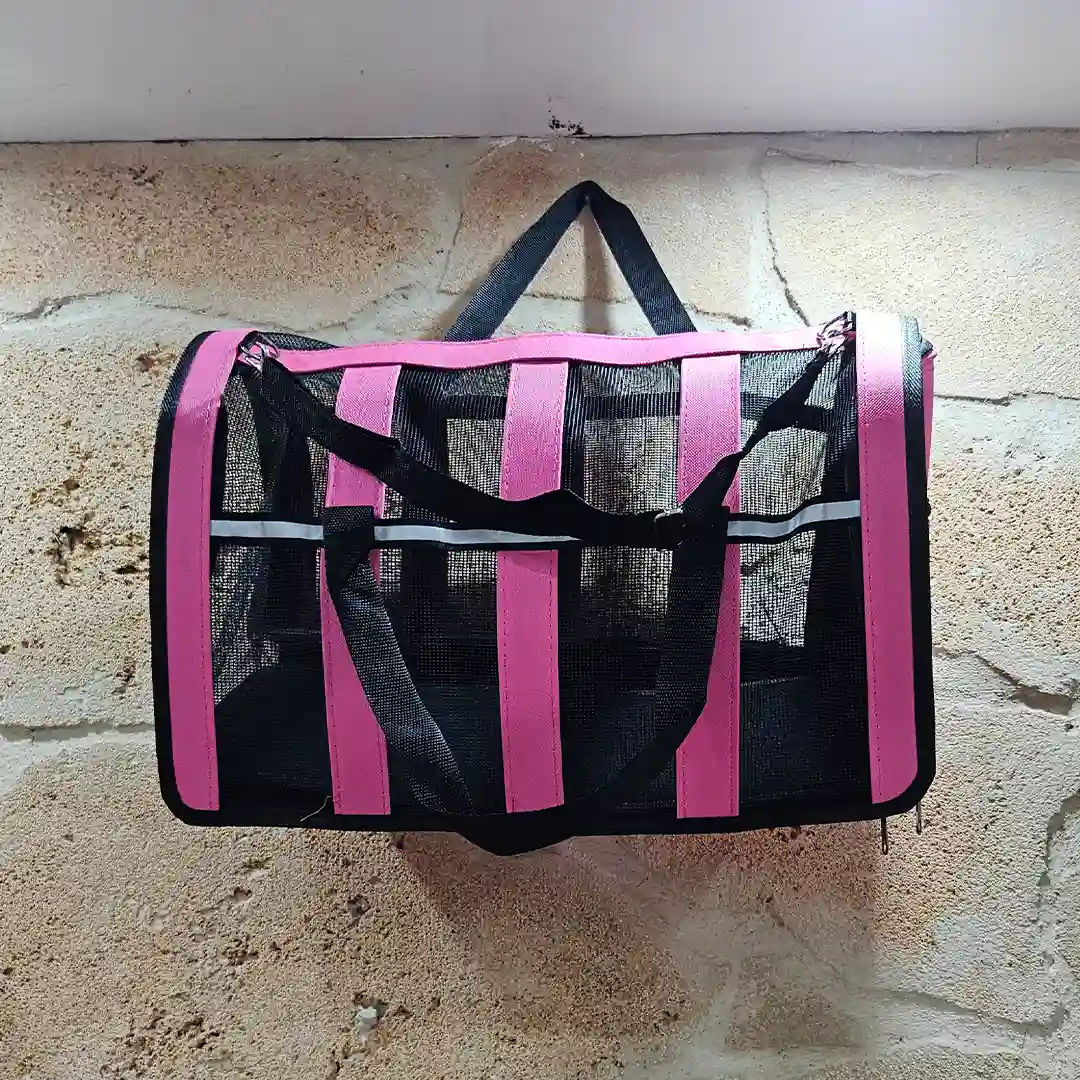 Transportador Tipo Bolso con Malla Transpirable