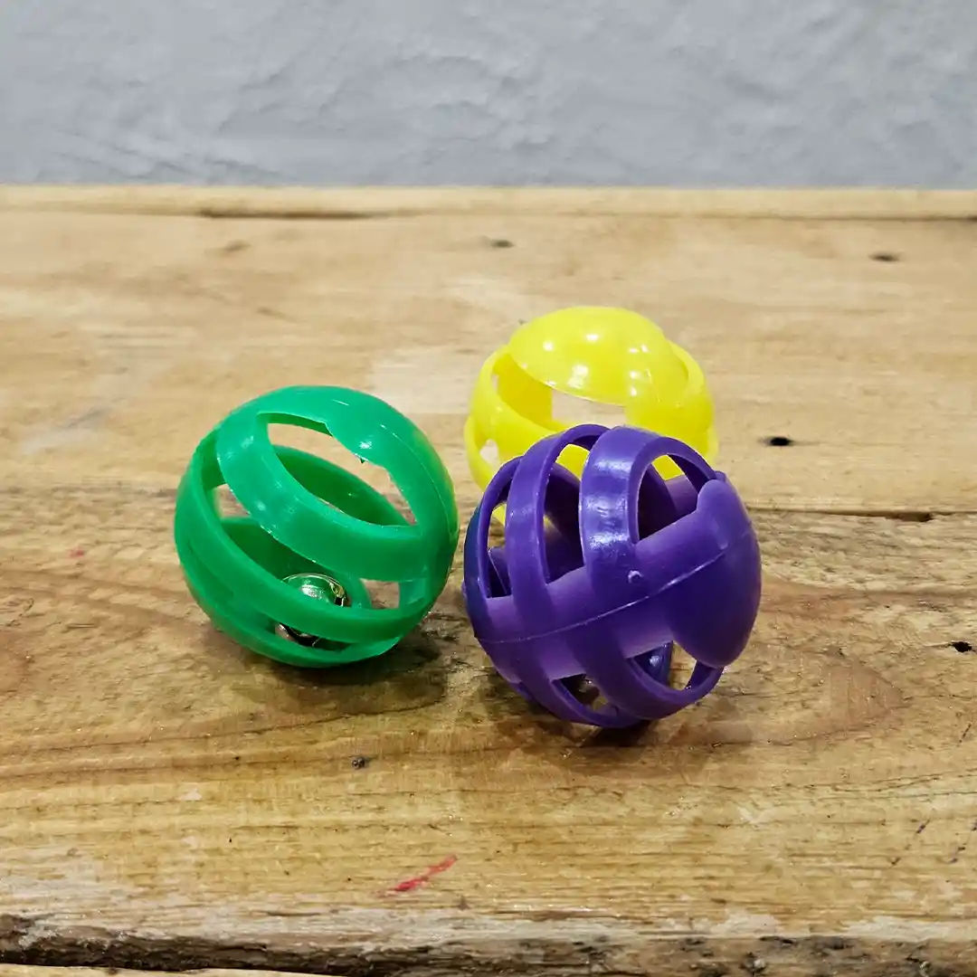 Pelota Pequeña con Cascabel Integrado