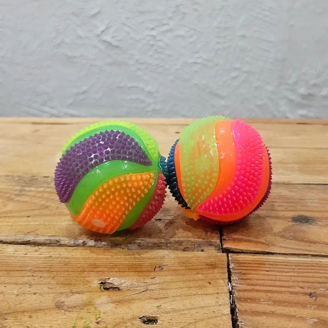 Pelota de Goma con Luz Integrada