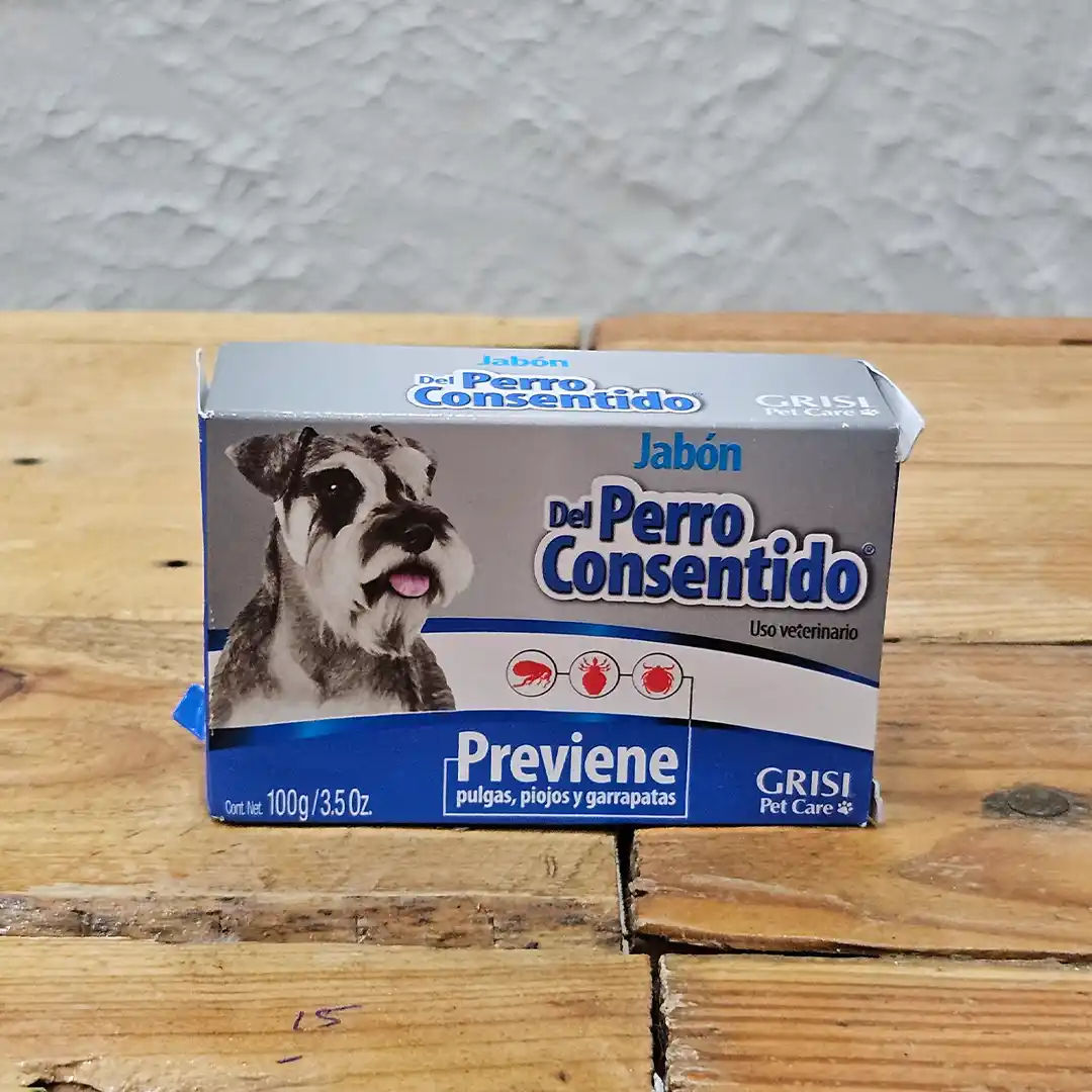 Jabón Antiparasitario para Perro “Del Perro Consentido” – 100 g