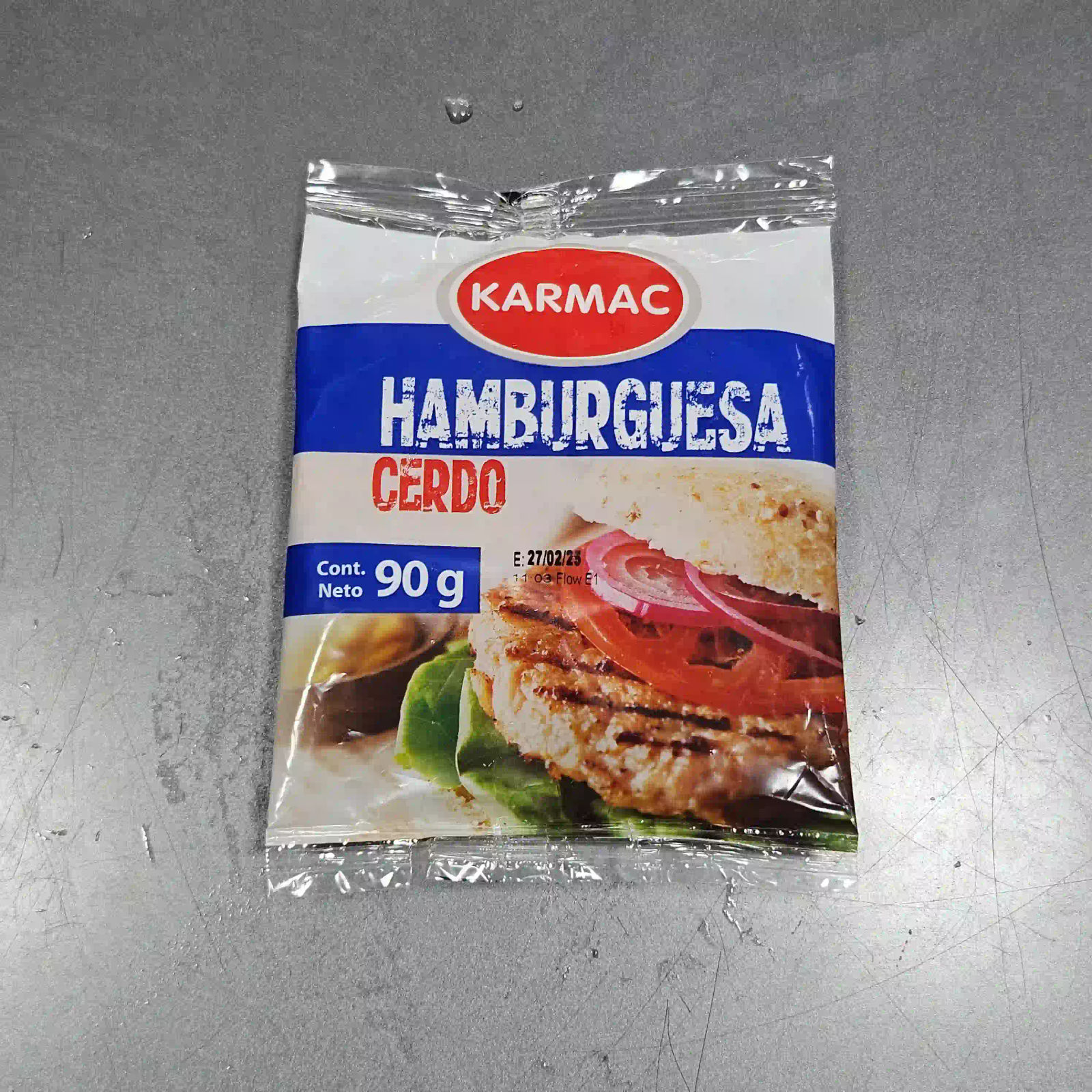 Hamburguesa de cerdo Karmac.