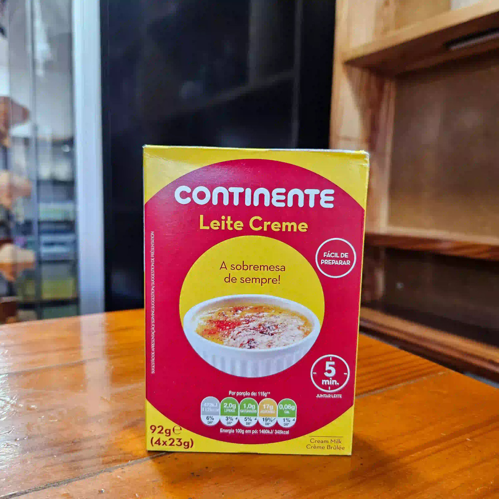 Polvo para preparar Leche Cremosa