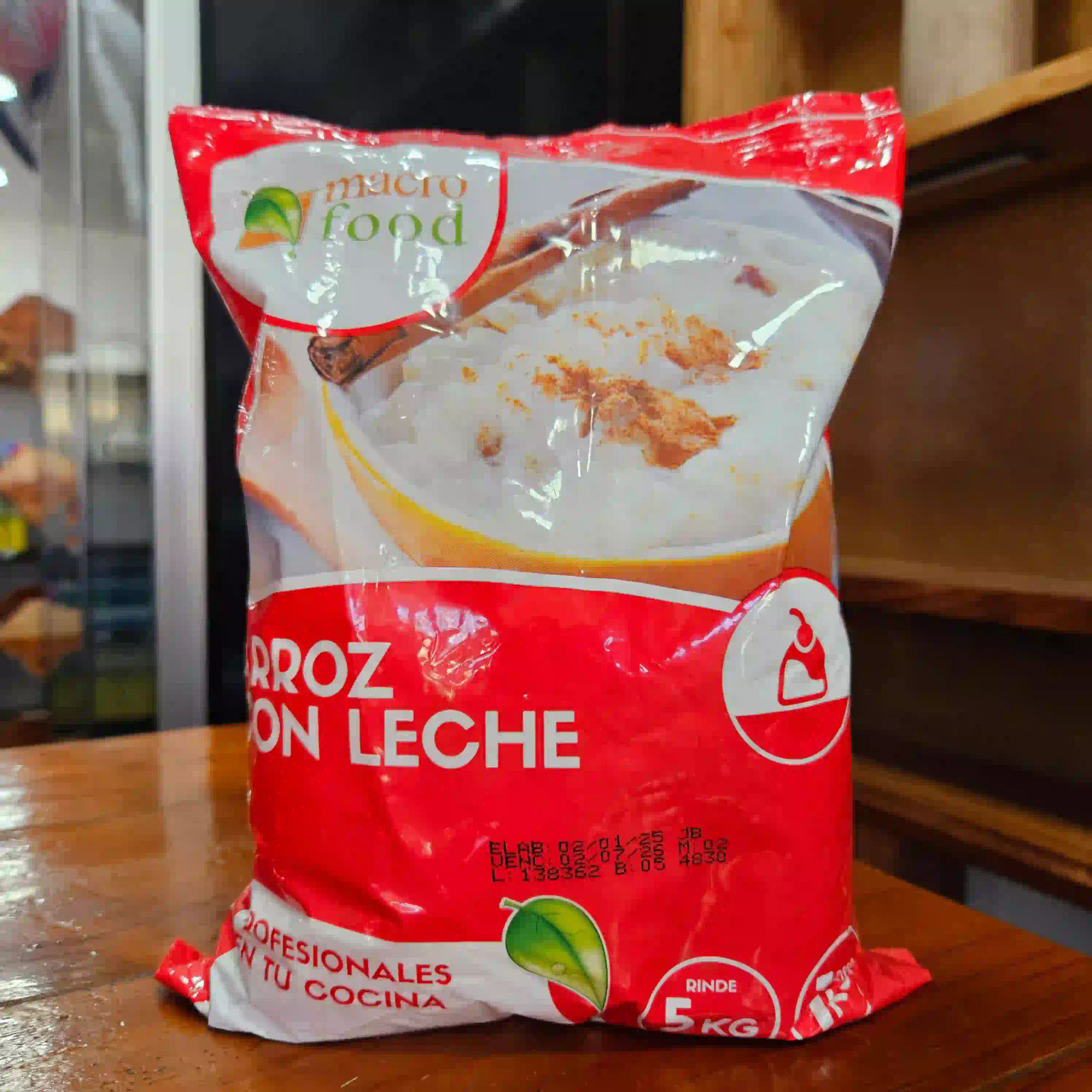 Polvo para preparar Arroz con leche