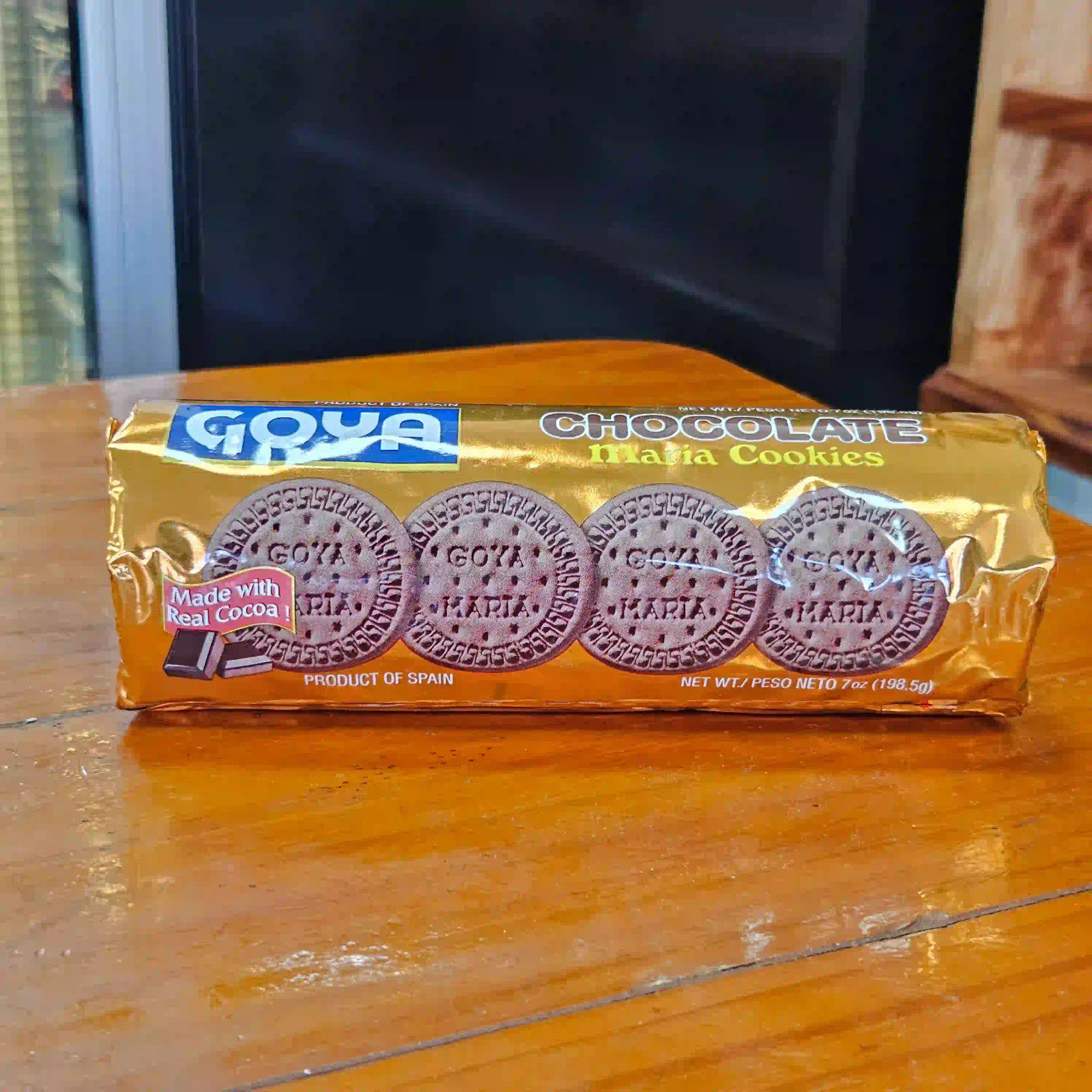 Galletas Maria con chocolate