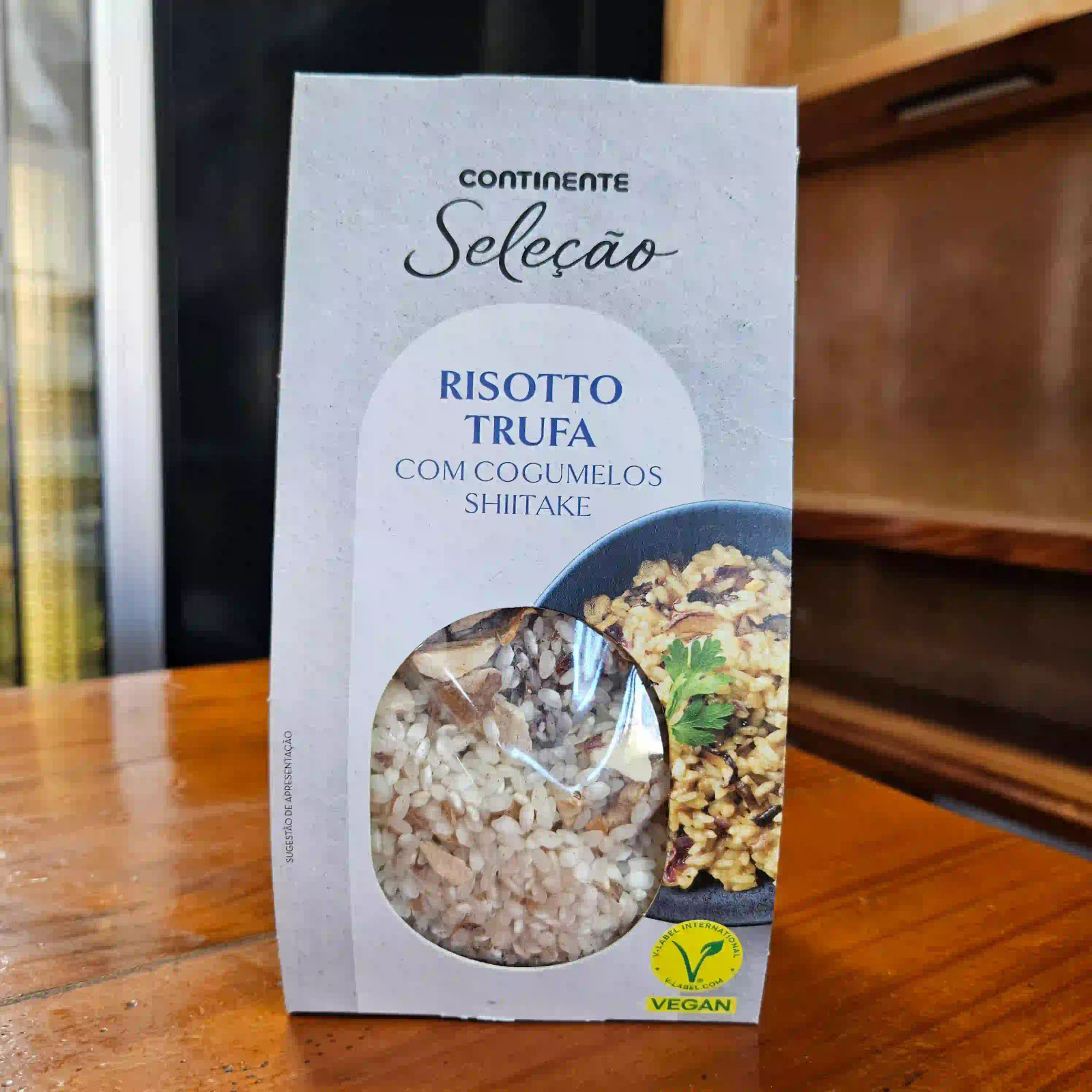 Risotto de Trufa y Setas Shiitake Continente Seleção 