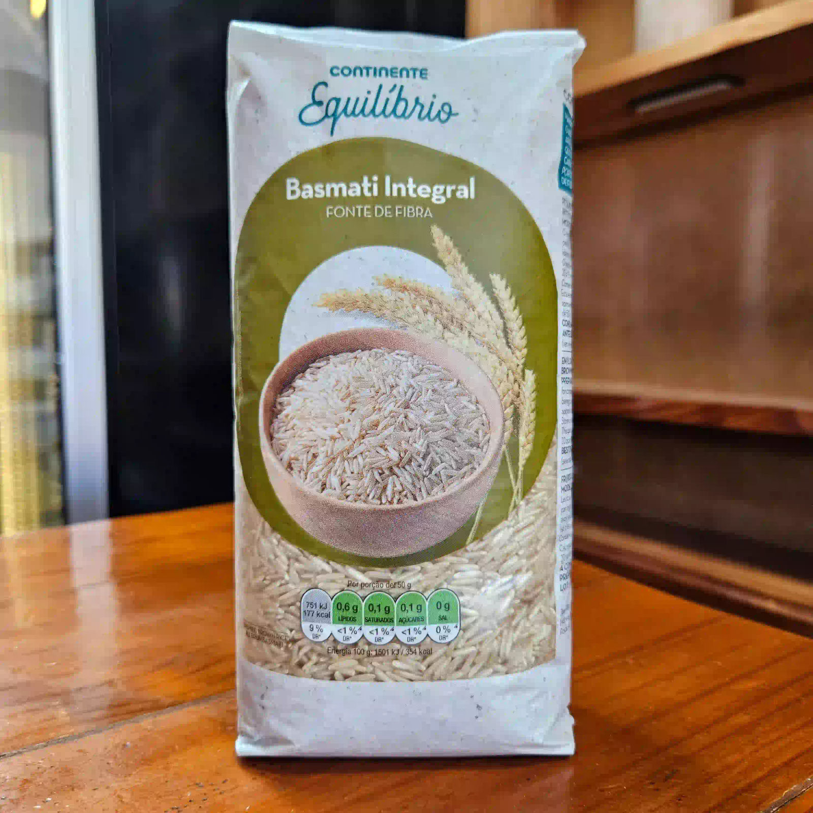 Arroz Basmati Integral Continente Equilíbrio 