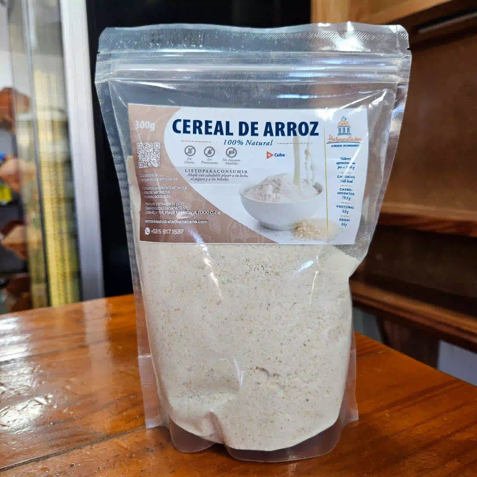 Cereal de Arroz 100% Natural (300g) 