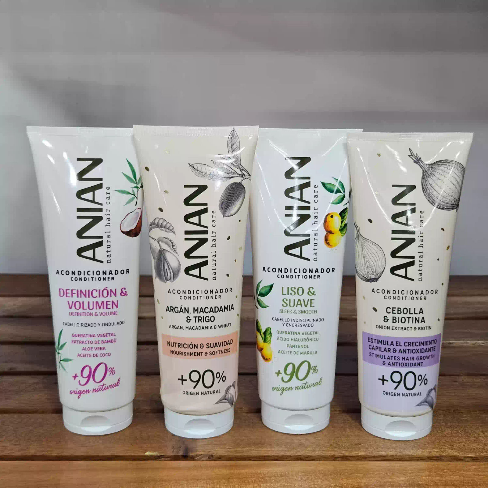 Anian Natural Hair Care (+90% Origen Natural) 
