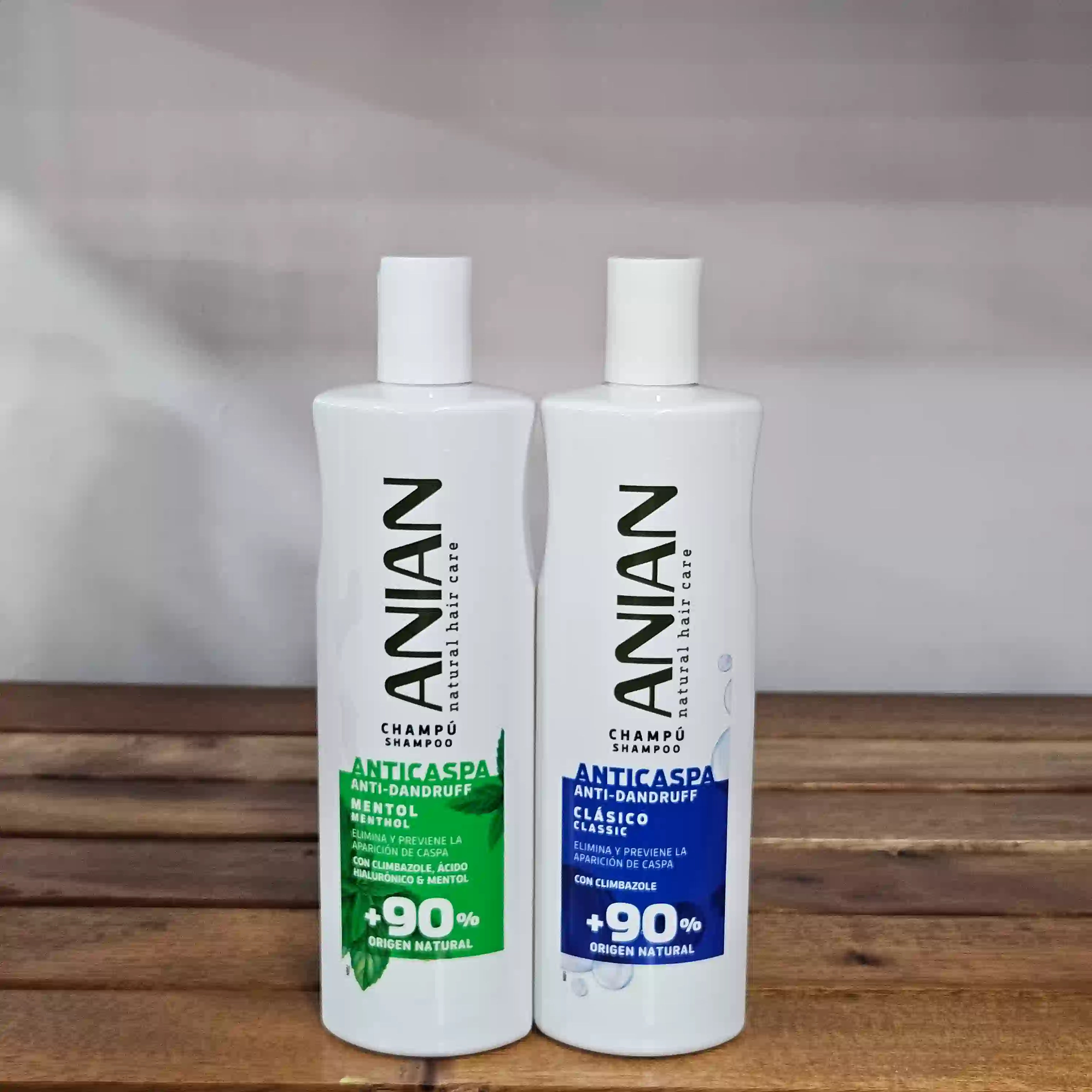 Champú Anticaspa Anian (+90% Origen Natural)