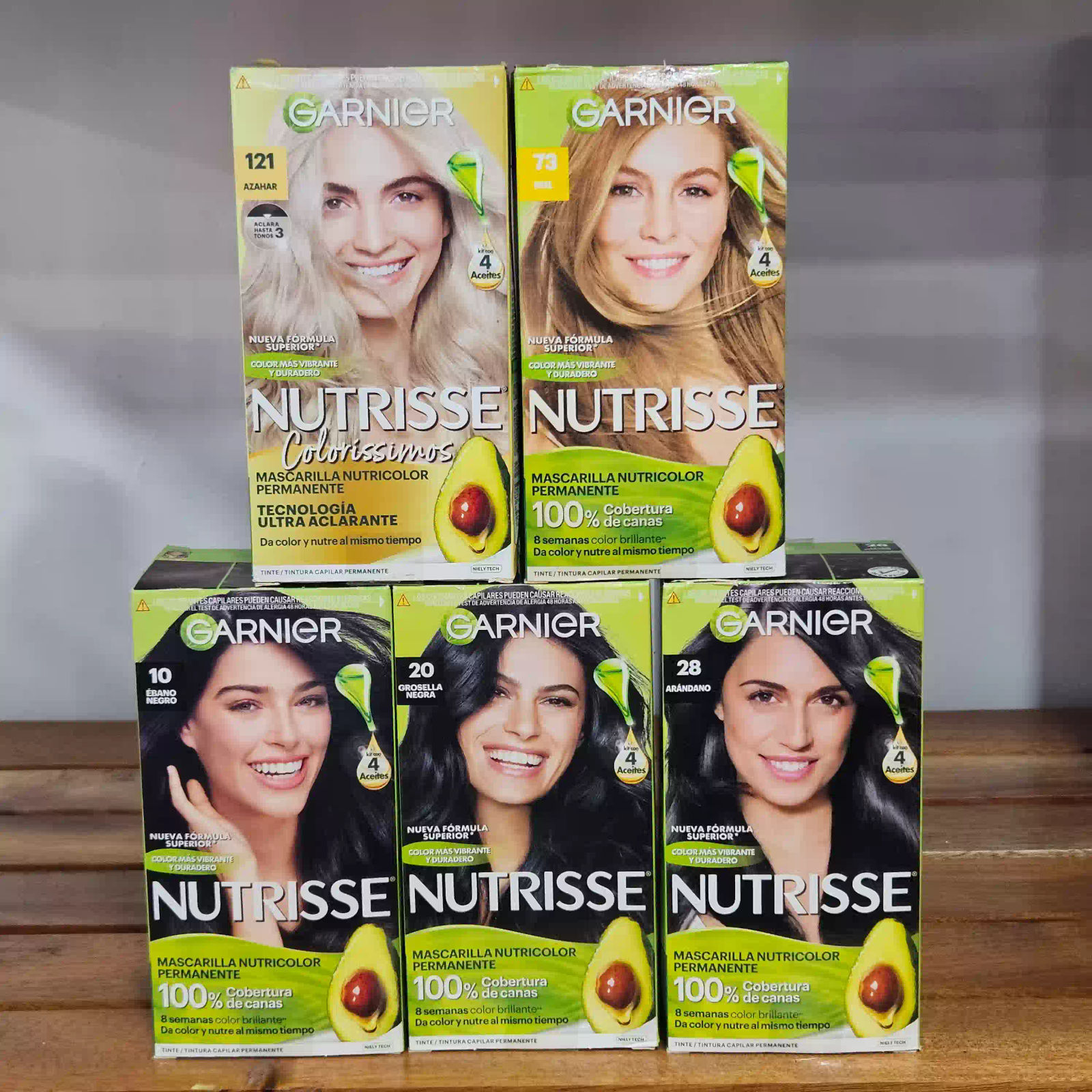 Tinte Nutrisse Coloríssimos (Máscara Nutricolor)