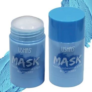 Mascarilla Limpiadora Facial en Stick de Arándano USHAS (40g)