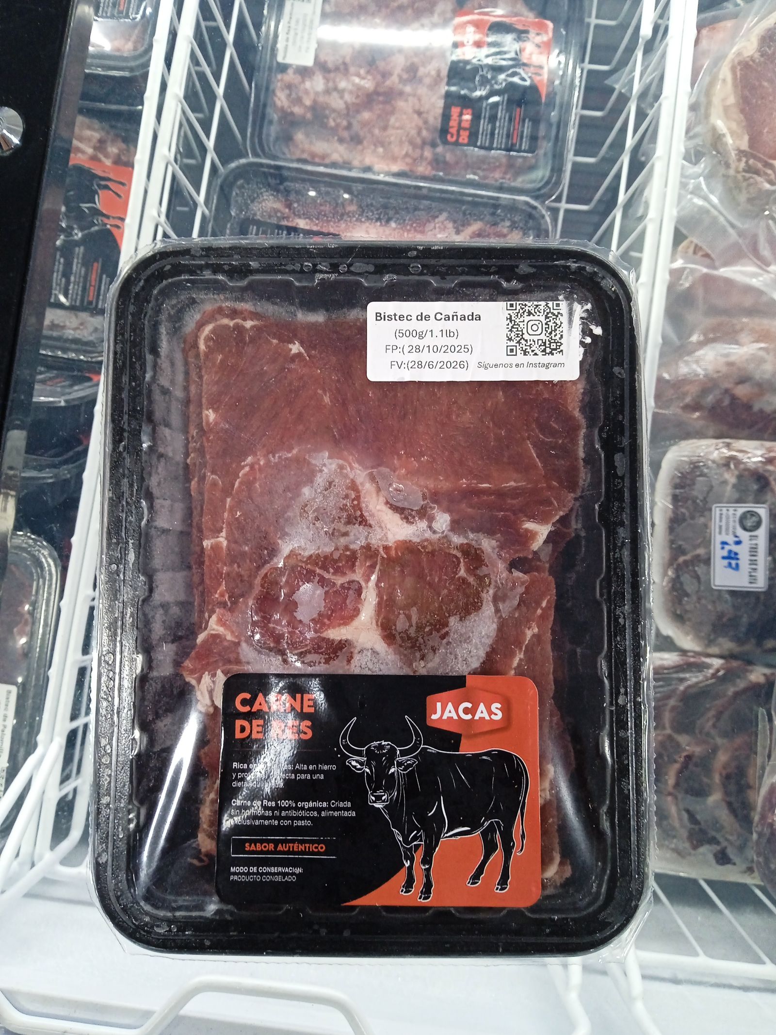 Bistec de cañada(res)