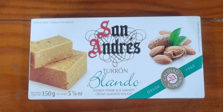 Turrón Blando San Andrés