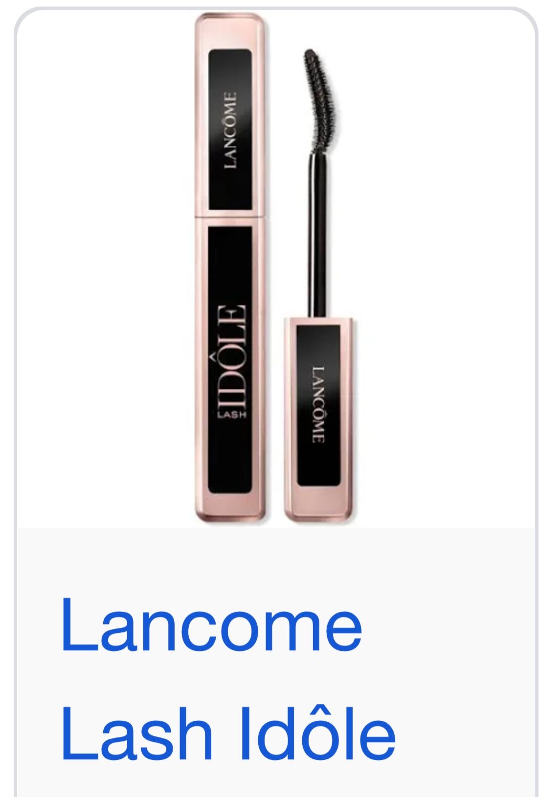 Máscara pestańas lancome