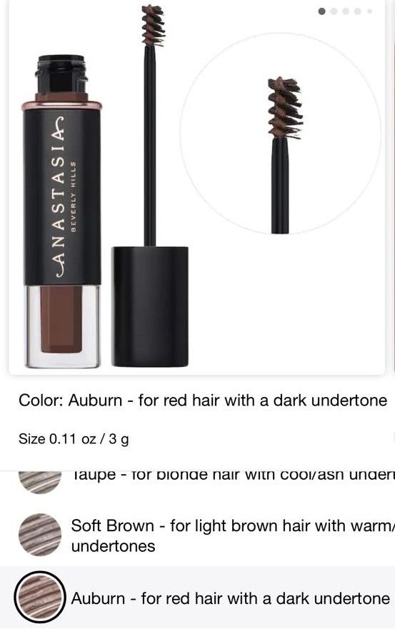Color para cejas 