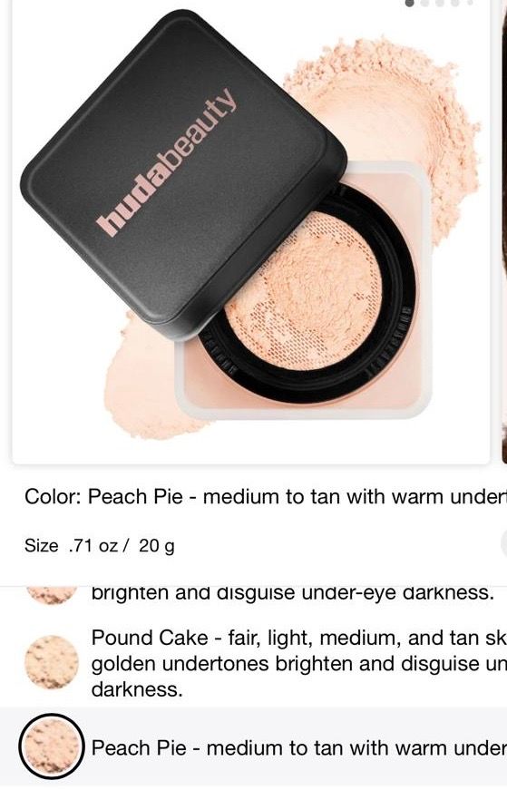Baking setiing powder