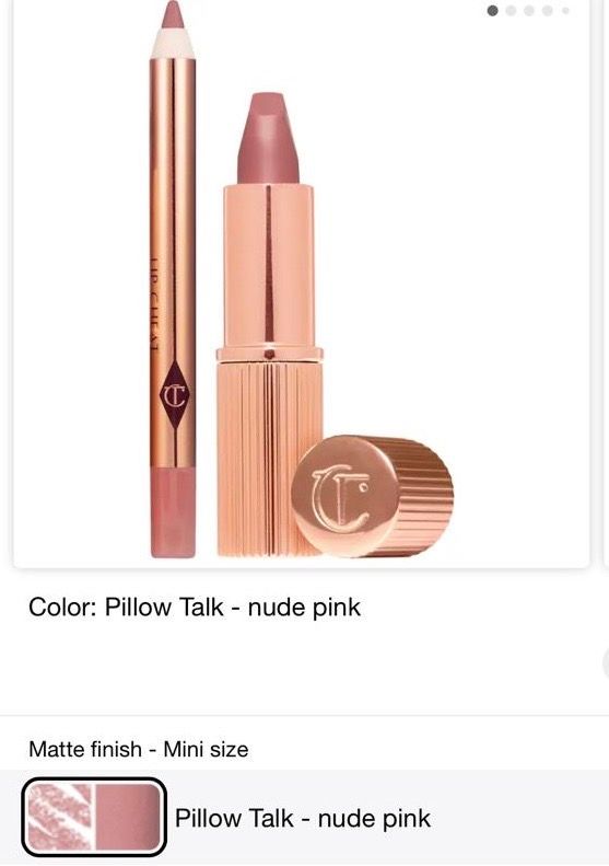 Set labial y lápiz 